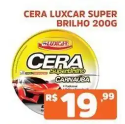 Supermercados Pague Menos Cera luxcar super brilho oferta