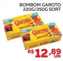 Lider Atacadista Bombom garoto oferta