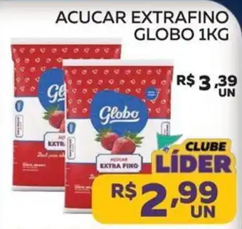 Acucar extra fino globo