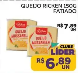 Lider Atacadista Queijo ricken 150g fatiado oferta