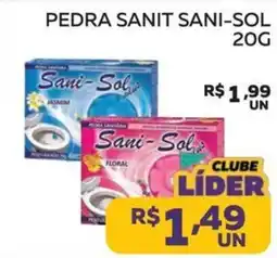 Lider Atacadista Pedra sanit sani-sol oferta