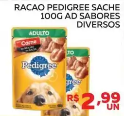 Lider Atacadista Racao pedigree sache adulto oferta