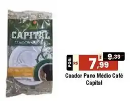 Royal Supermercados Coador Pano Médio Café Capital oferta