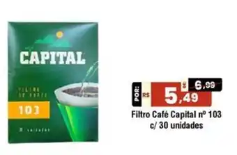 Filtro café capital nº 103
