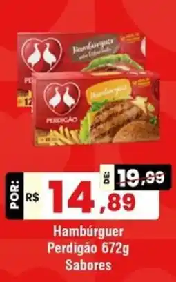 Royal Supermercados Hambúrguer Perdigão 672g Sabores oferta