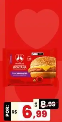 Royal Supermercados Montana toscanaburger oferta