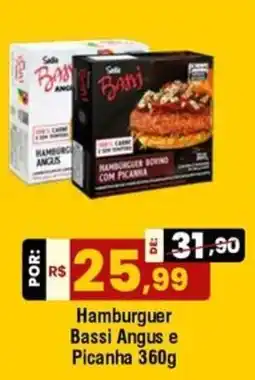 Royal Supermercados Hamburguer Bassi Angus e Picanha oferta