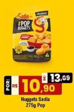 Royal Supermercados Nuggets sadia 275g pop oferta