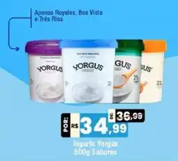 Royal Supermercados Iogurte yorgus sabores oferta