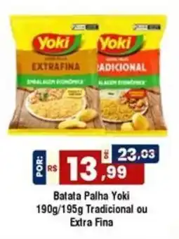 Royal Supermercados Batata Palha Yoki oferta