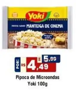 Royal Supermercados Pipoca de Microondas Yoki oferta