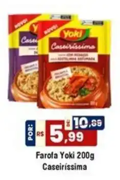 Royal Supermercados Farofa yoki 200g caseirissima oferta