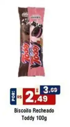 Royal Supermercados Biscoito Recheado Toddy oferta