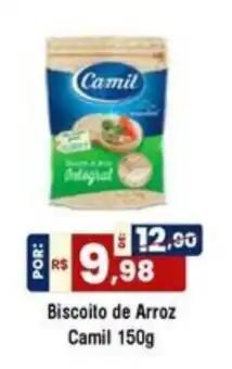 Royal Supermercados Biscoito de Arroz Camil oferta