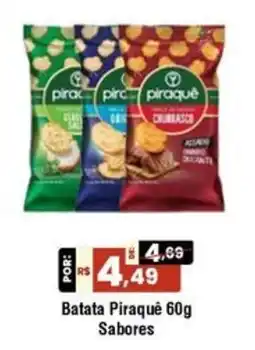 Royal Supermercados Batata Piraquê Sabores oferta