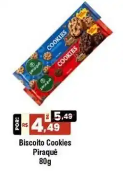 Royal Supermercados Biscoito Cookies Piraquê oferta