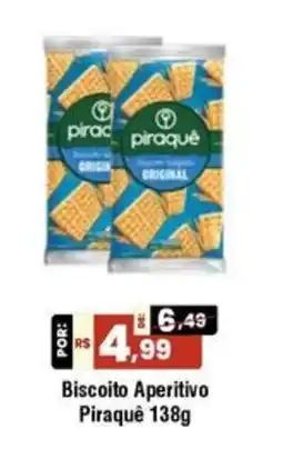 Royal Supermercados Biscoito Aperitivo Piraquê oferta