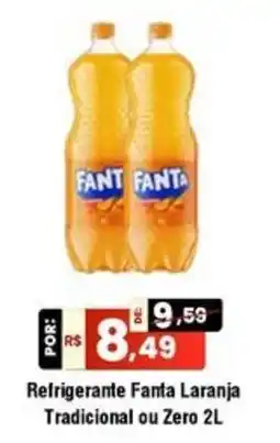 Royal Supermercados Refrigerante Fanta Laranja Tradicional ou Zero oferta