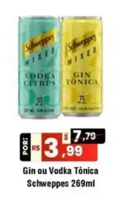 Royal Supermercados Gin ou Vodka Tônica oferta