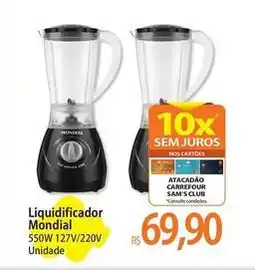 Atacadão Mondial - liquidificador oferta