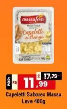 Royal Supermercados Capeletti sabores massa oferta