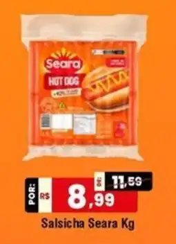 Royal Supermercados Salsicha Seara Kg oferta