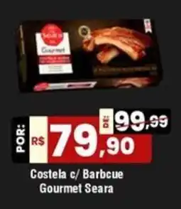 Royal Supermercados Costela c/ Barbecue Gourmet Seara oferta