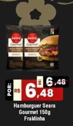 Royal Supermercados Hambúrguer Seara Gourmet oferta