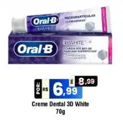 Royal Supermercados Creme Dental 3D White oferta