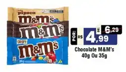 Royal Supermercados Chocolate m&m's oferta