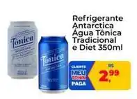 Tonin Superatacado Antarctica - refrigerante água tônica tradicional e diet oferta