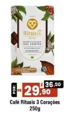 Royal Supermercados Café rituais 3 corações oferta