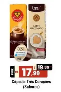 Royal Supermercados Cápsula Três Corações (Sabores) oferta