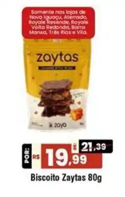 Royal Supermercados Biscoito zaytas oferta