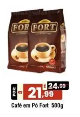 Royal Supermercados Café em Pó Fort oferta