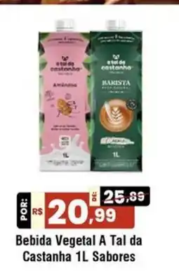 Royal Supermercados Bebida Vegetal A Tal da Castanha 1L Sabores oferta