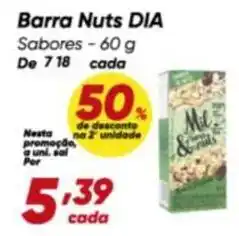 Dia Dia - barra nuts oferta