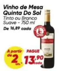Dia Quinta do cais - vinho de mesa oferta