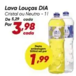 Dia Dia - lava louças oferta