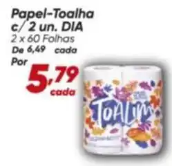 Dia Dia - papel-toalha oferta