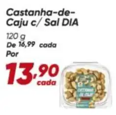 Dia Dia - castanha-de- caju c/ sal oferta