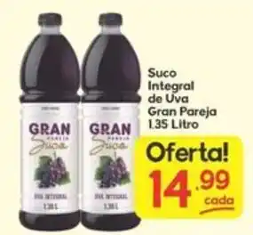 Suco integral de uva gran pareja