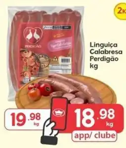 Supermercados Princesa Linguiça Calabresa Perdigão oferta