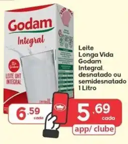 Supermercados Princesa Leite longa vida godam integral oferta