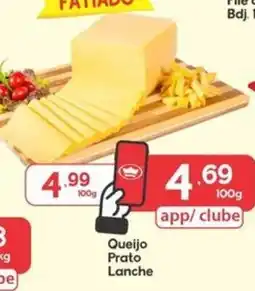 Supermercados Princesa Queijo Prato Lanche oferta