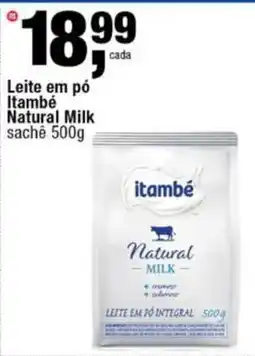 Frangolândia Leite em pó itambé natural milk oferta