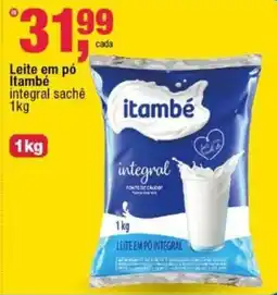 Frangolândia Leite em pó itambé integral sachê oferta