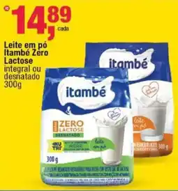 Frangolândia Leite em pó itambé zero lactose oferta