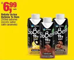 Frangolândia Bebida láctea Betânia Yo Bem oferta