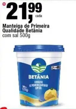 Frangolândia Manteiga de Primeira Qualidade Betânia oferta